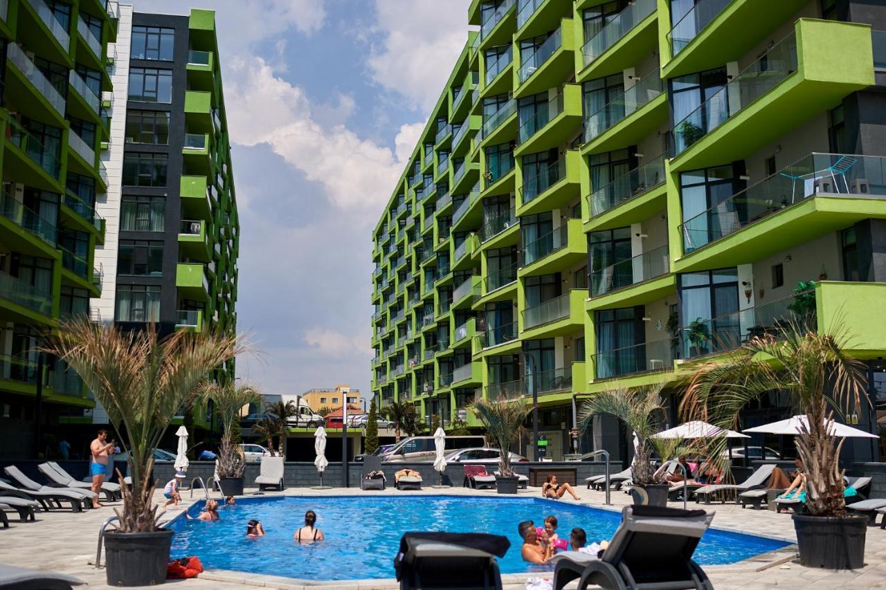 Sunrise Aparthotel Pool & Spa Mamaia Nord Năvodari Exterior foto